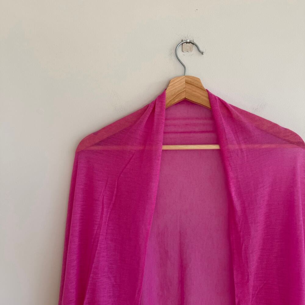 Cashmere Lightweight Sheer Rectangular Multifunct… - image 4